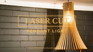 Laser Cutting A Pendant Light - DIY Pendant