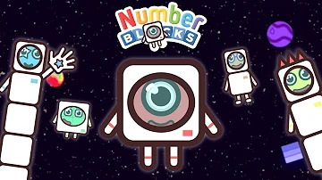 Numberblocks Intro Song but in Outer Space