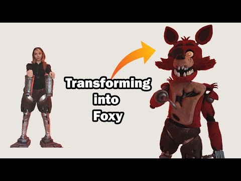 Five Nights of Freddy's - (movie) Foxy Cosplay Suit-up!