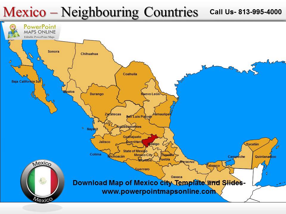 Download Map of Mexico city Template and Slides - YouTube