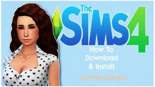 How To Download & Install Custom Content! - The Sims 4 screenshot 2