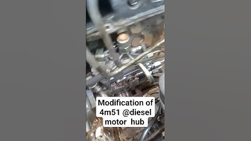 diesel motor hub modification / conversion to manual  1kd and 2kd