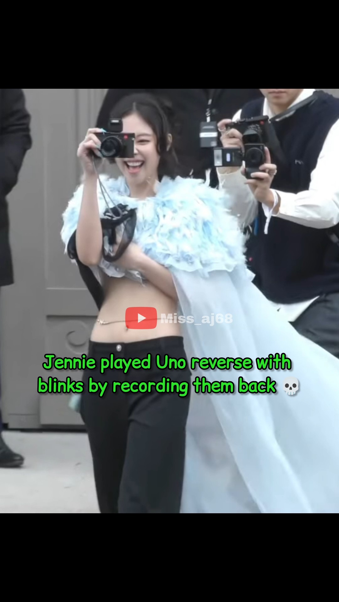 Jennie played Uno reverse ?? #jennie #funny #ytshorts #fypviralシ #blink #blackpink @jennierubyjane