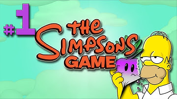 The Simpsons Game: Chocolate Tutorial Dreams - PART 1 - Turnip Bomb