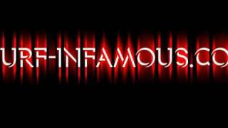 Surf-Infamous logo animation