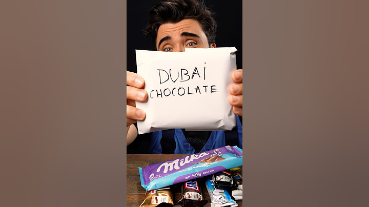 Mohu dostat Dubajskou čokoládu!?