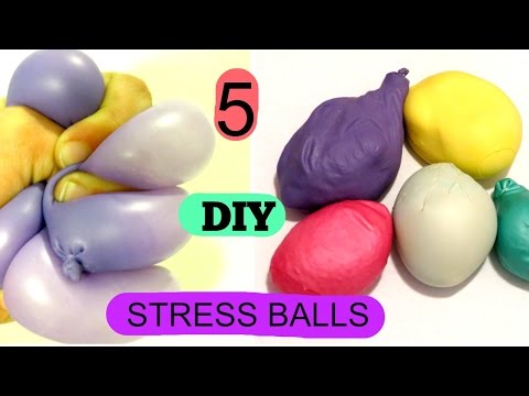 5 DIY-stressbollar