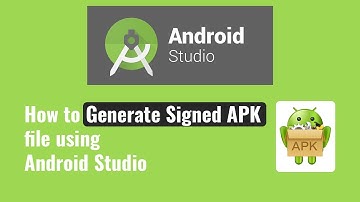 How to Generate Signed APK file using Android Studio