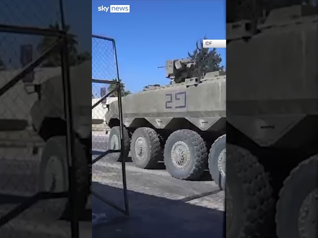 Israeli military release footage of supposed Rafah offensive