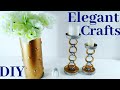 Manualidades con reciclaje|candelabros elegante|Elegant crafts