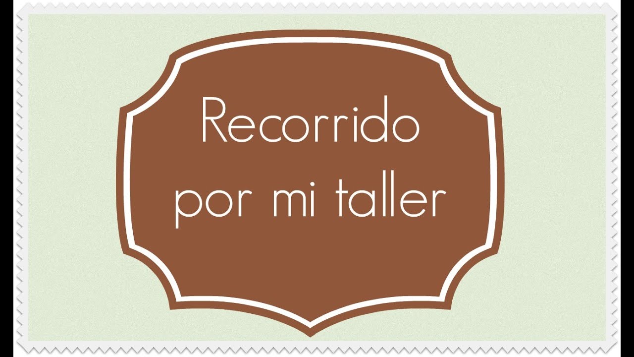 Recorrido por mi taller de manualidades proyectos sociales