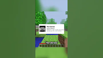 Who is Herobrine?