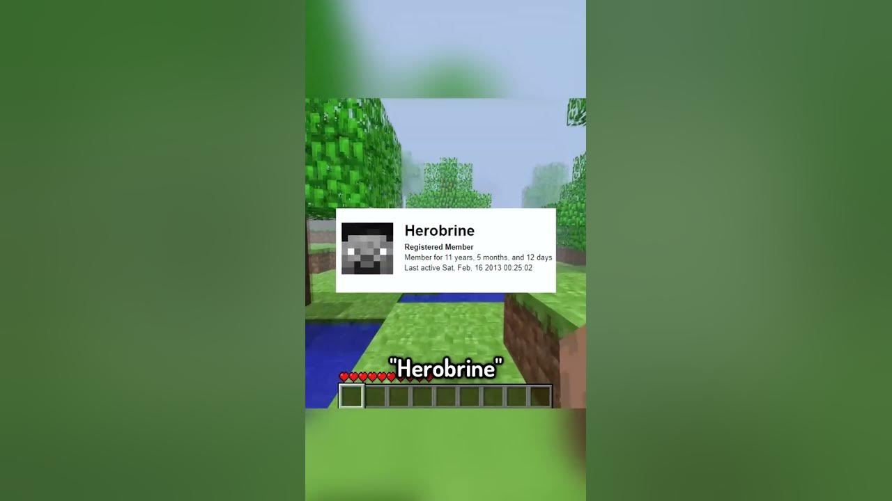 Who is Herobrine?
