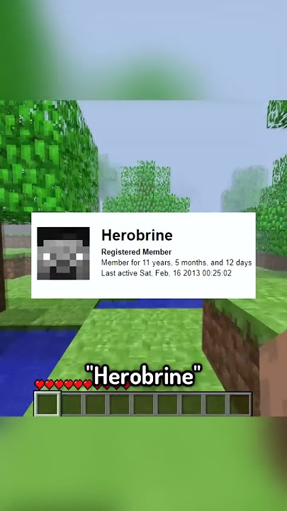 Who is Herobrine?