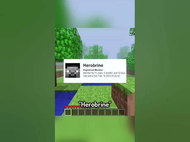 Who is Herobrine?