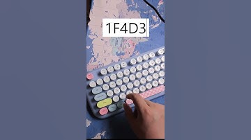What’s Unicode 1F4D3? It’s the Notebook! 📓 #emoji #unicode #stationery #shorts #msword #computer