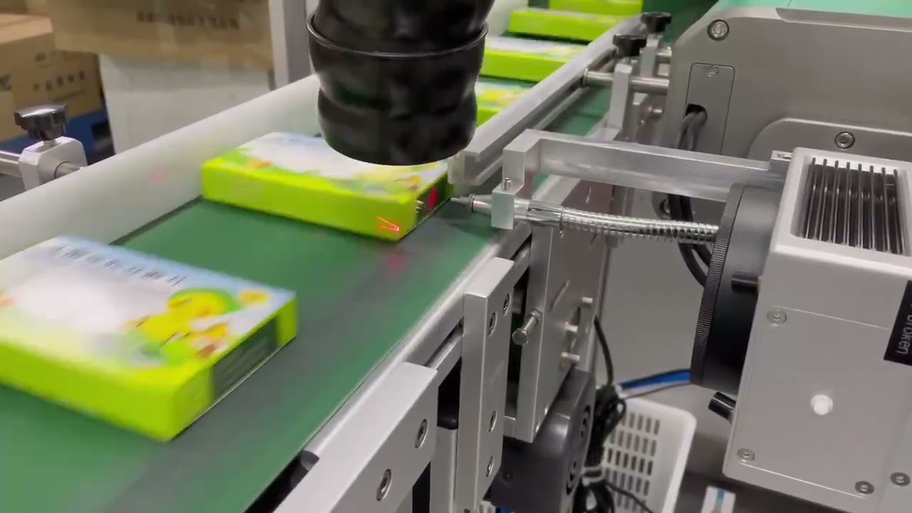 factory Medicine box 30w co2 laser marker marking machine