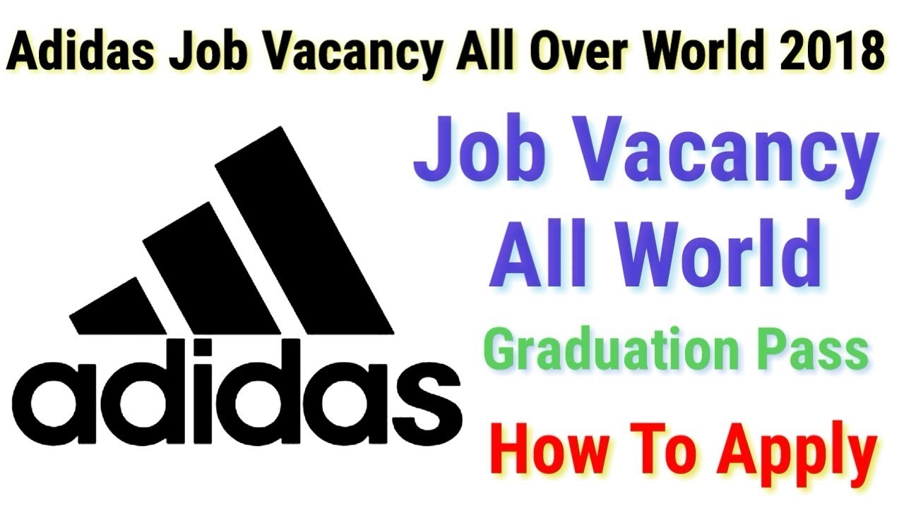 adidas job vacancy