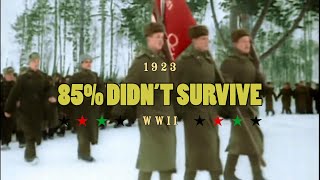 INSANE 85% of Men Didn't Survive 1923 | WW2