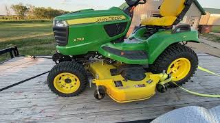 John Deere X758 100 Hour Review