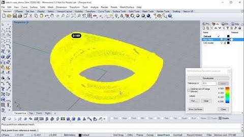 Mesh2Surface Reverse Engineering for Rhino 3D: Features Overview