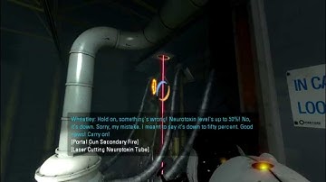 Portal 2 Walkthrough: Chapter 5 - Sabotaging Neurotoxin Generator