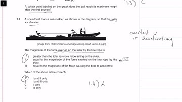 2018 Final| Matric IEB Physics Paper 1 Final Exam 2018 |Question 1 | Multiple Choice