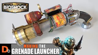 Grenade Launcher prop replica from BIOSHOCK