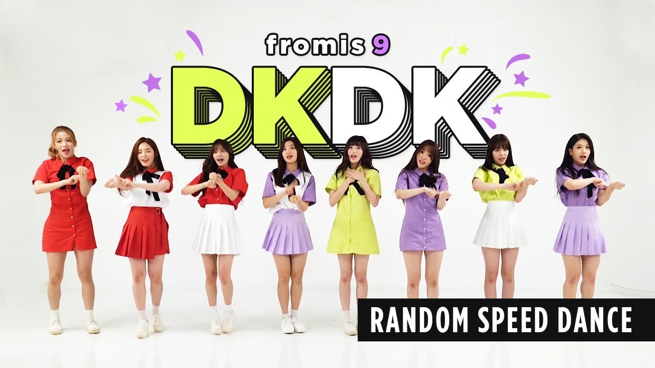 프로미스나인(fromis_9) '두근두근(DKDK)'랜덤 스피드 댄스