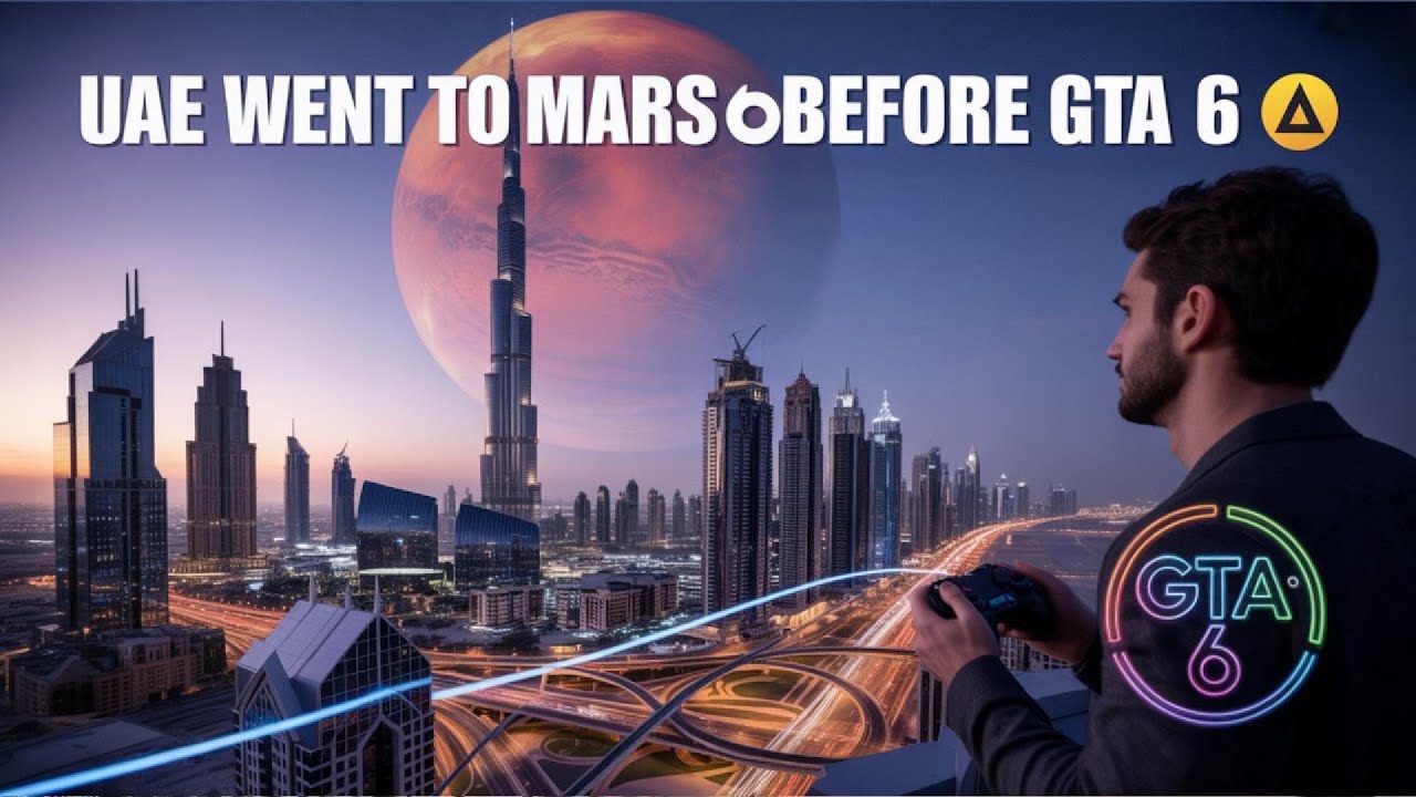 Before GTA 6 Releases, the UAE Already Went to Mars 🌌