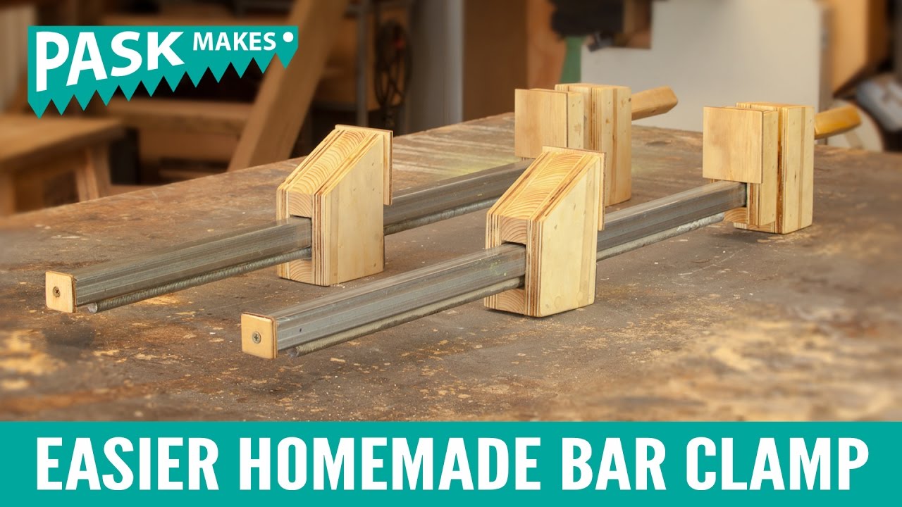 Easier Homemade Bar Clamps - YouTube