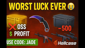 BIG Hellcase Battles… and the WORST LUCK EVER 😭 use code: jade