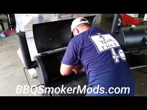 Oklahoma Joe and Brinkmann baffle installation