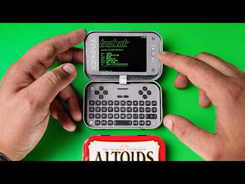 Thumbnail for I Built a Tiny Cyberdeck Inside an Altoids Tin (From Scratch)