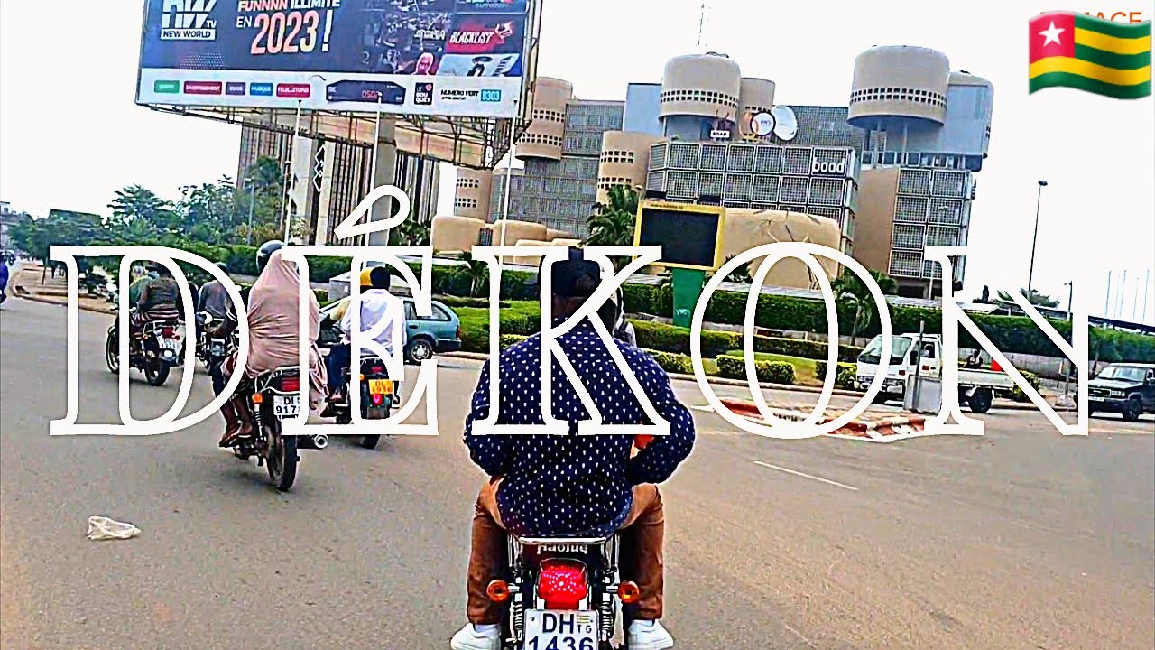 LOMÉ TOGO, 🇹🇬 Dekon, boulevard, commissariat central