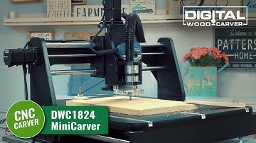 CNC Carver for Serious Hobbyists - DWC1824 | Digital Wood Carver