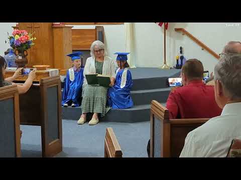 Aultman Baptist Church Academy Kindergarten Graduation