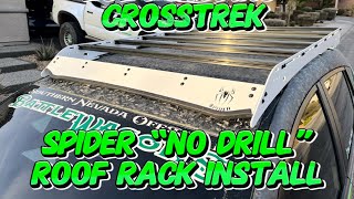 2024 Subaru Crosstrek  Spider Roof Rack Install (with headliner removal instructions)