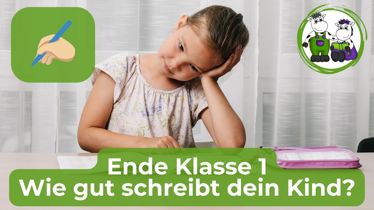 Ende Klasse 1 | ✍🏼 Deutsch  | ✏️ Lernstand prüfen