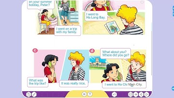 Tiếng Anh 5 Tập 1 | Unit 3: Where did you go on holiday ? | Lesson 1 |  English grade 5