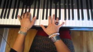 Video thumbnail of "Dark Angel on Piano ~ Blue Rodeo, Karaoke"