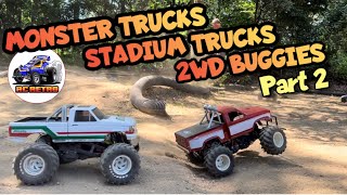 e285: Part 2 of our Off-Road RC Racing Featuring Monster Trucks, Stadium Trucks and 2WD Buggies