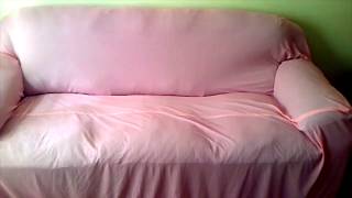 DIY Simple, Easy And Quick Sofa Cover Tutorial (urdu) MATV