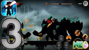 Stickman Legends: Gameplay Walkthrough Part 3 - Level 11 Completed! (iOS, Android)