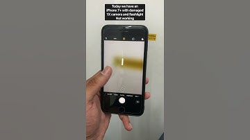 iPhone 7+ 1x camera and flashlight fixed