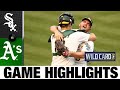 A's win 1st playoff series since 2006, head to ALDS | White Sox-A's Game 3 Highlights 10/1/20