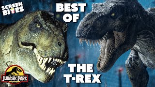 Best T-Rex Action Scenes | The Jurassic Park Franchise | Screen Bites