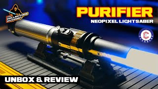 PURIFIER Lightsaber Unbox & Review From CCSabers