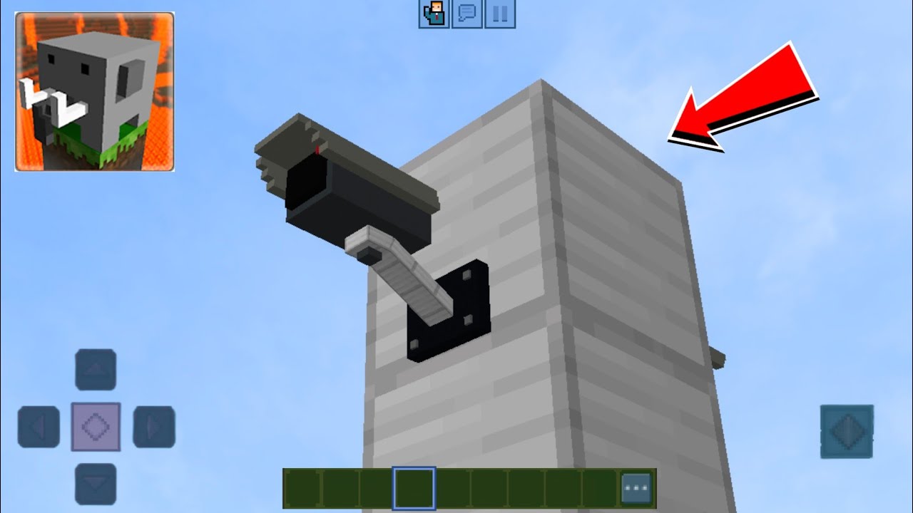 Как сделать рабочую камеру видеонаблюдения в Craftsman