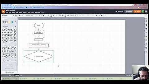 Using LucidChart to create a flowchart